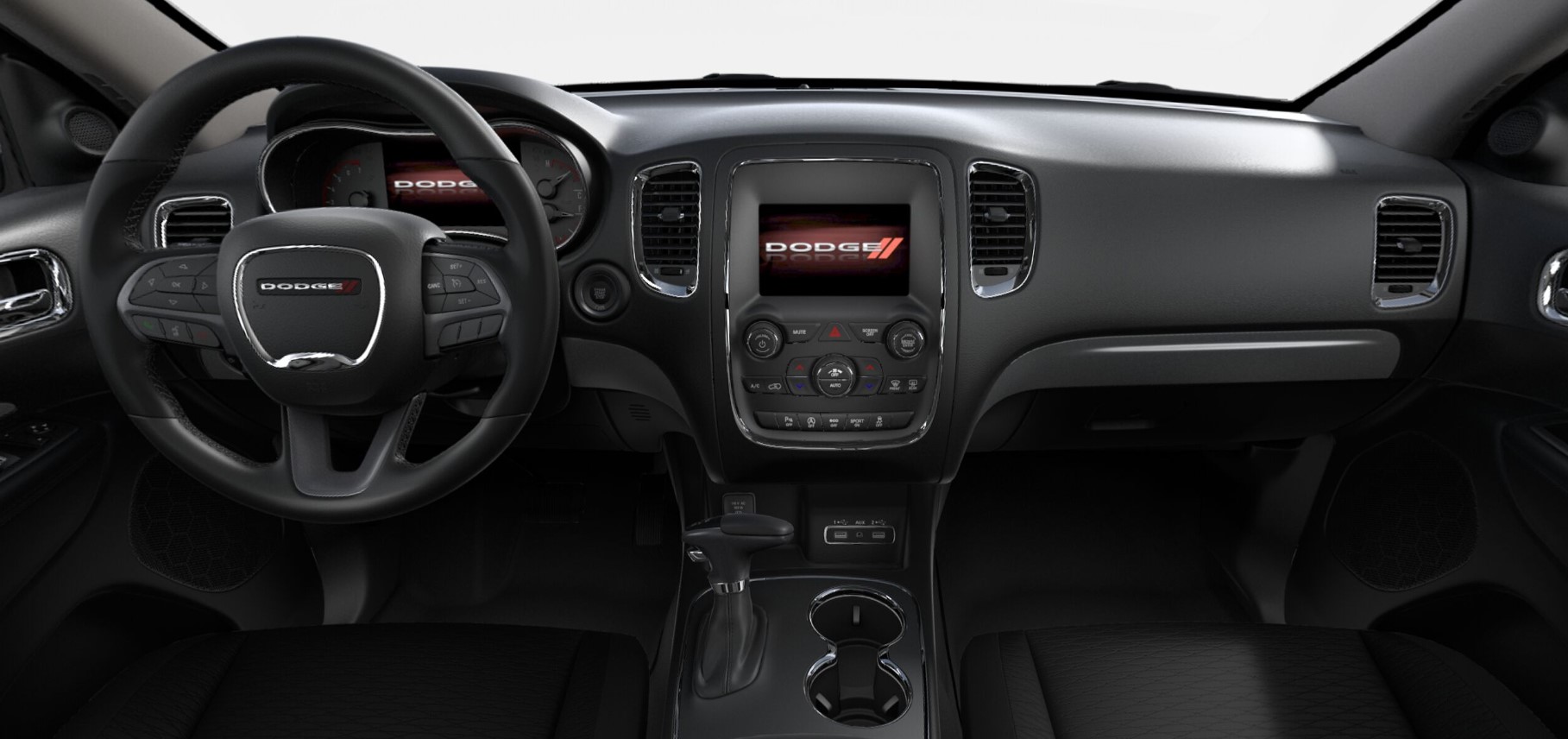 2018 Dodge Durango SXT Plus Gray Interior